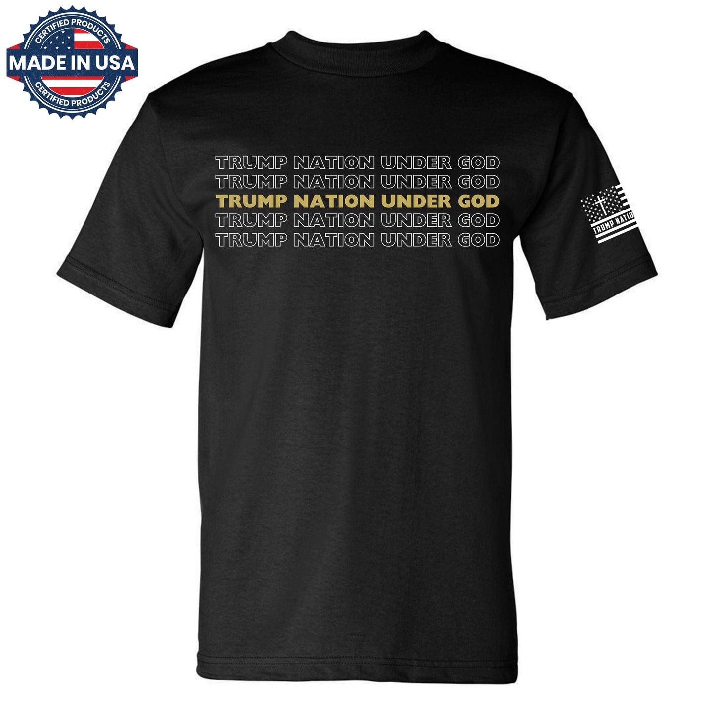 TRUMP NATION UNDER GOD - OUTLINE STACKED