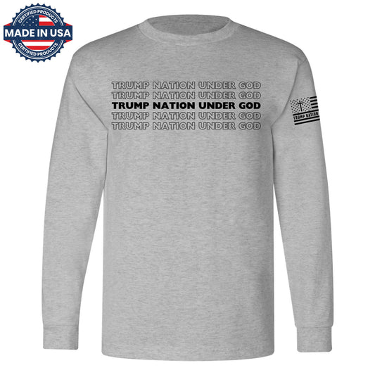 TRUMP NATION UNDER GOD - OUTLINE STACKED